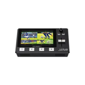 FeelWorld L2 Plus HDMI Live Stream Switcher with Built-In 5.5" LCD Monitor