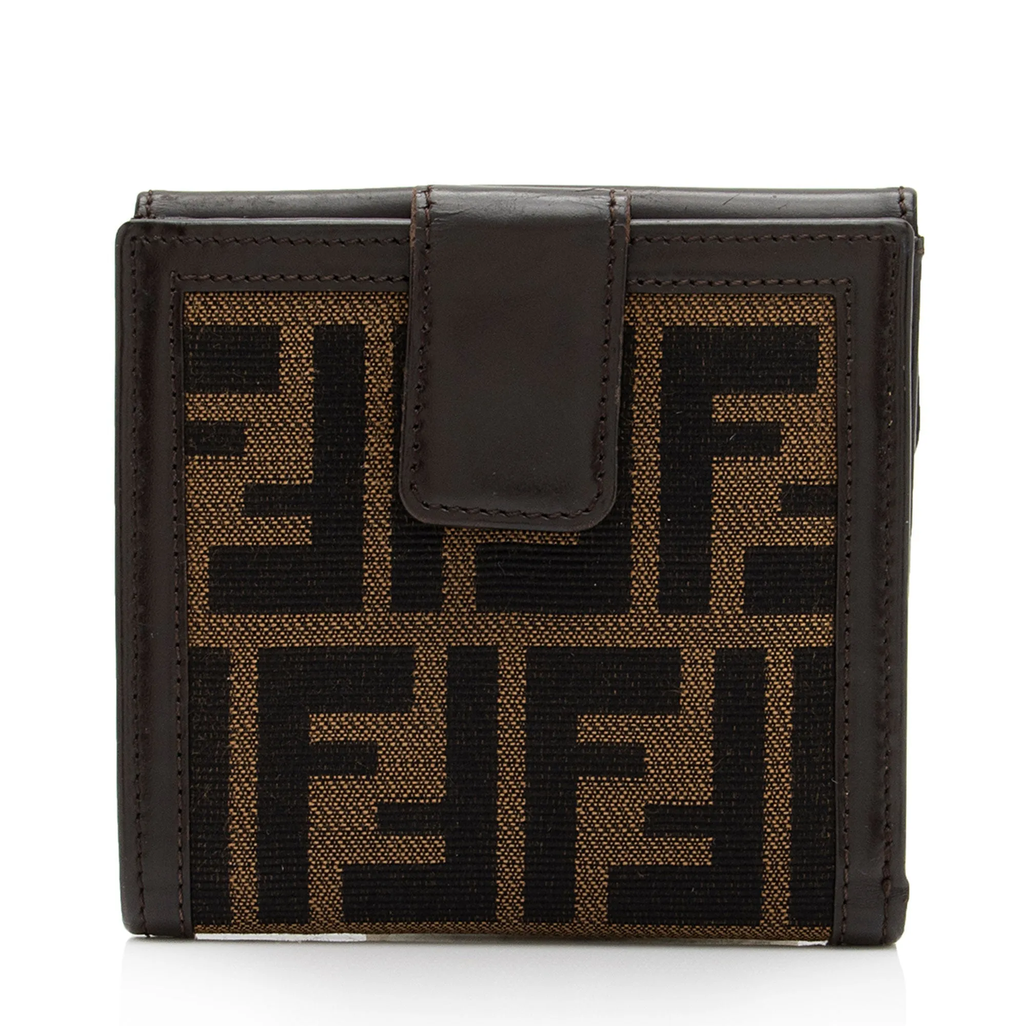 Fendi Vintage Zucca Compact Wallet (SHF-Nzxwj2)