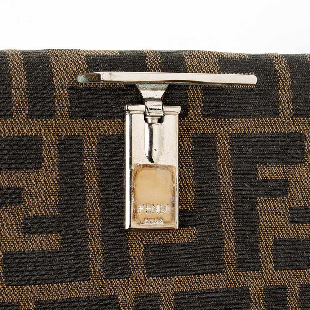 Fendi Vintage Zucca Trifold Compact Wallet (SHF-18439)