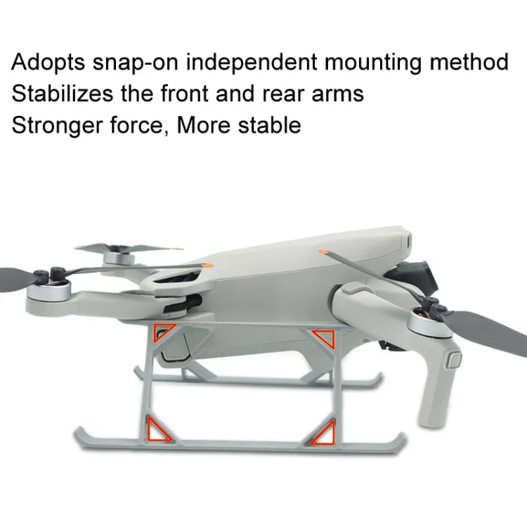 For DJI Mini 3 / Mini 3 Pro 1pair Height Increase Kickstand Landing Gear Propeller Protective Cover