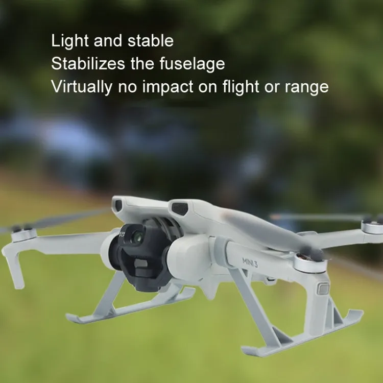 For DJI Mini 3 / Mini 3 Pro 1pair Height Increase Kickstand Landing Gear Propeller Protective Cover