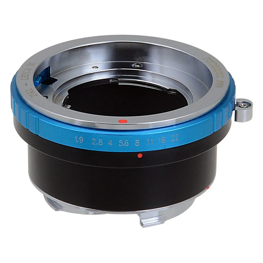 Fotodiox Pro Lens Adapter with Leica 6-Bit M-Coding - Compatible with Deckel-Bayonett (Deckel Bayonet, DKL) Mount SLR Lenses to Leica M Mount Rangefinder Cameras