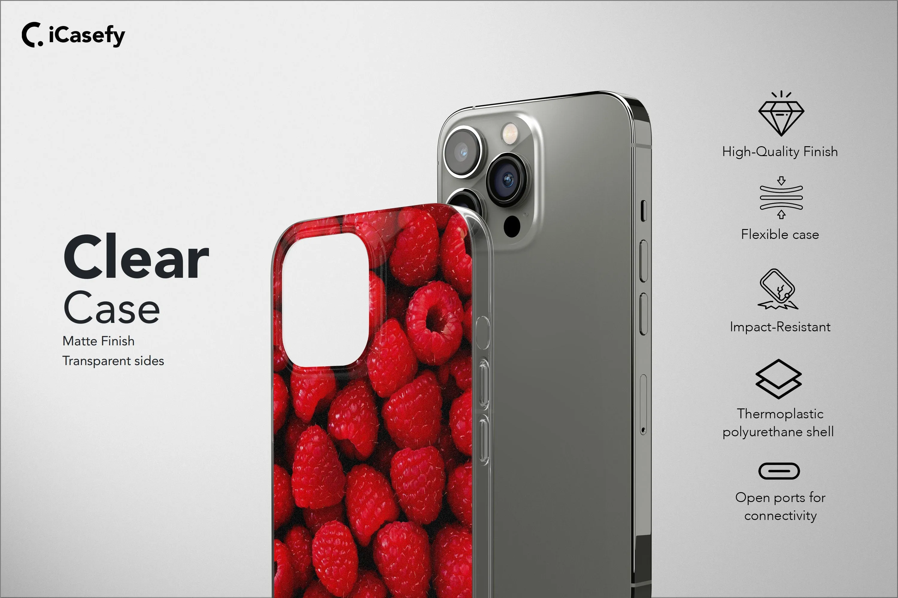 Fruit Phone Case Kiwi Strawberry Watermelon Cover