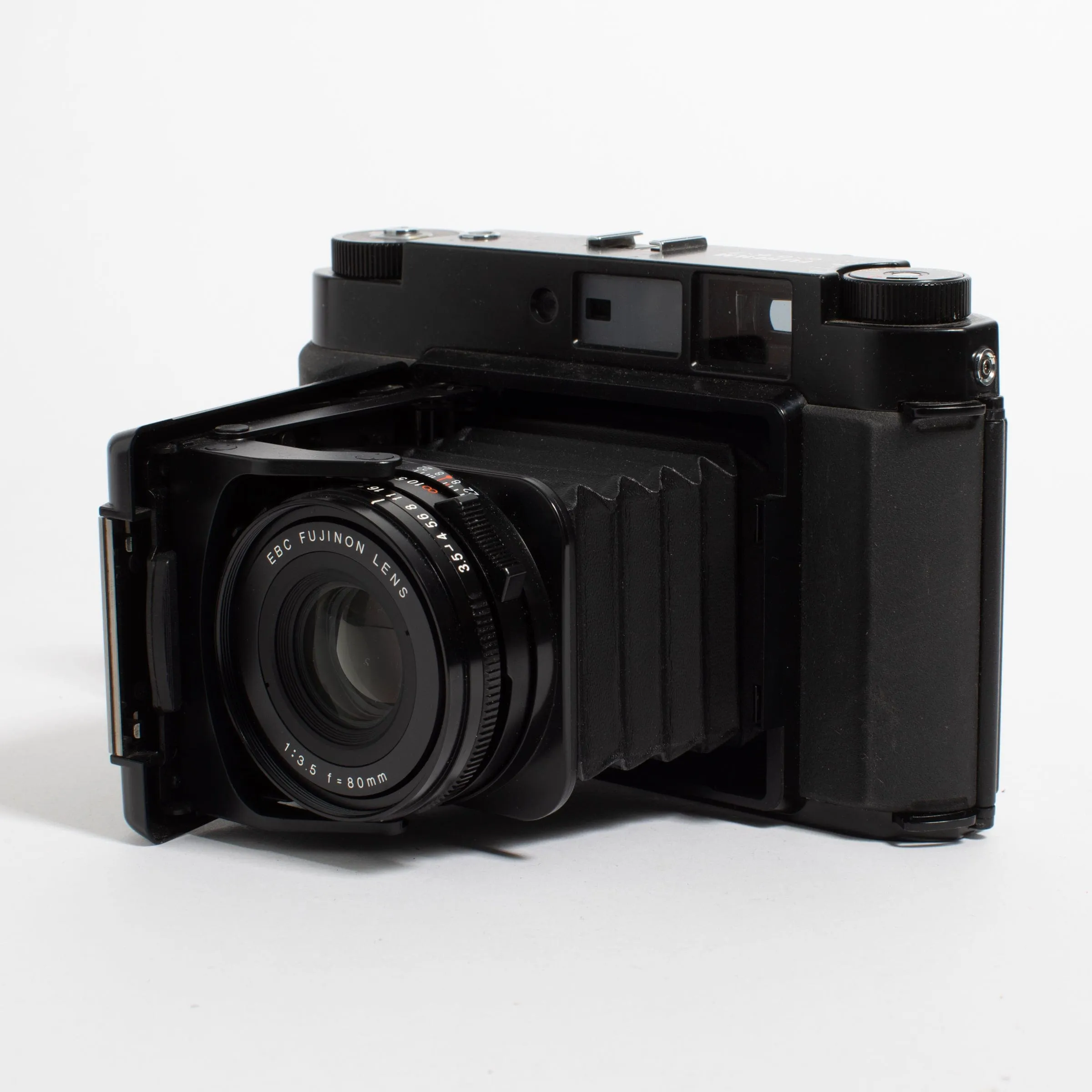 Fujifilm GF670 Rangefinder Folding Camera - Black