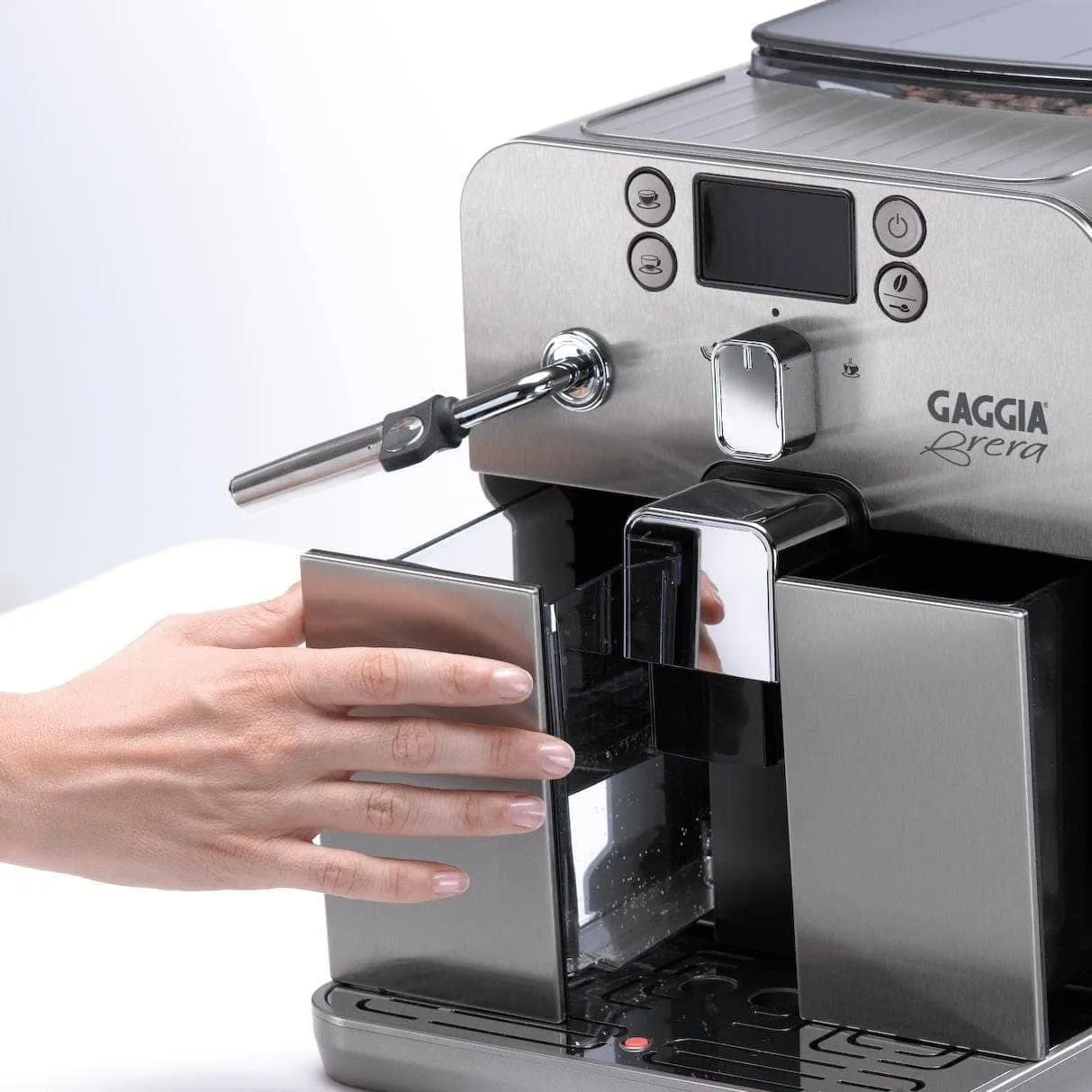 Gaggia Brera Super Automatic Espresso Machine - Silver
