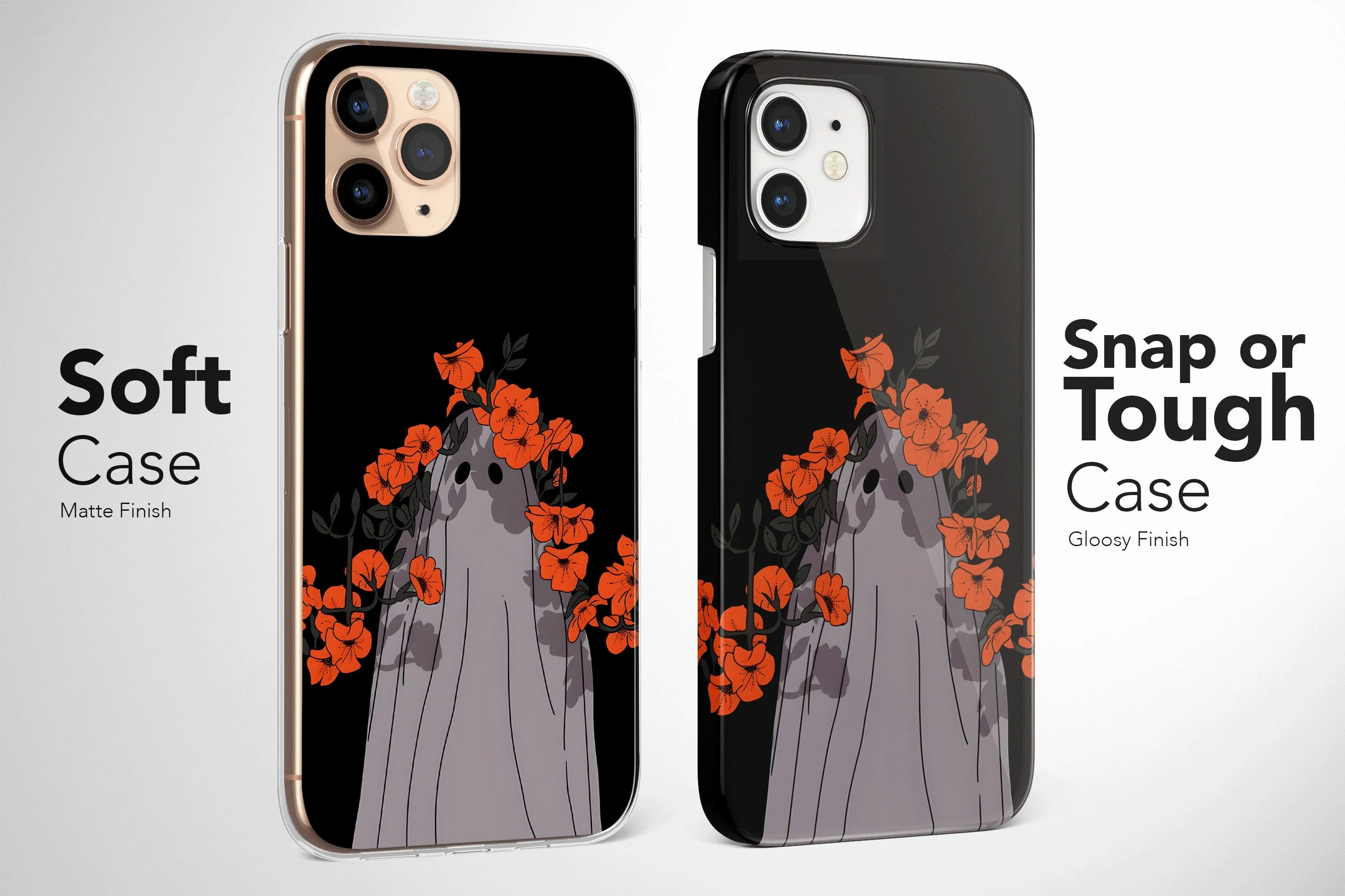 Ghost Phone Case Cover Gothic Spooky Art