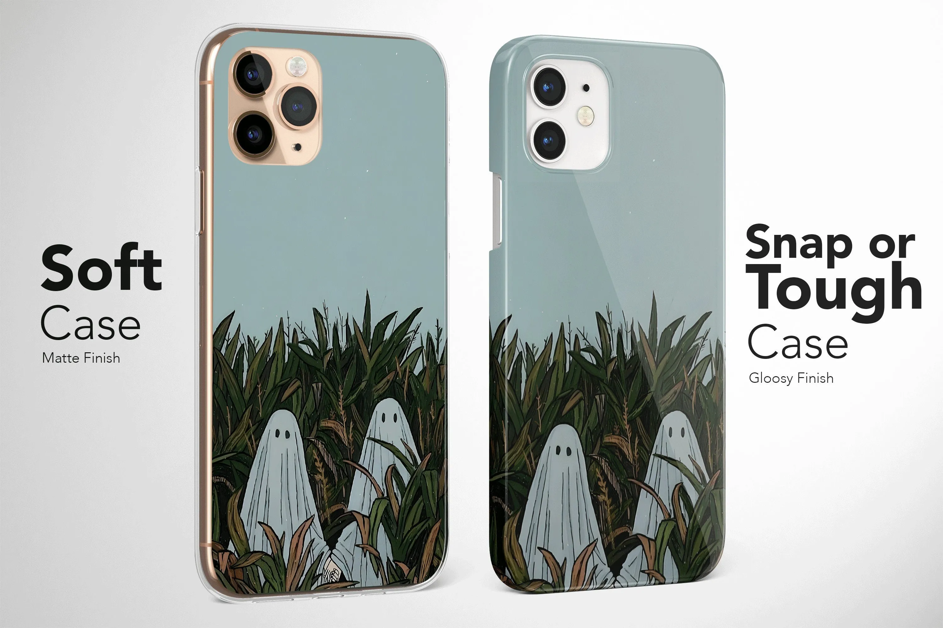 Ghost Phone Case Cover Gothic Spooky Art