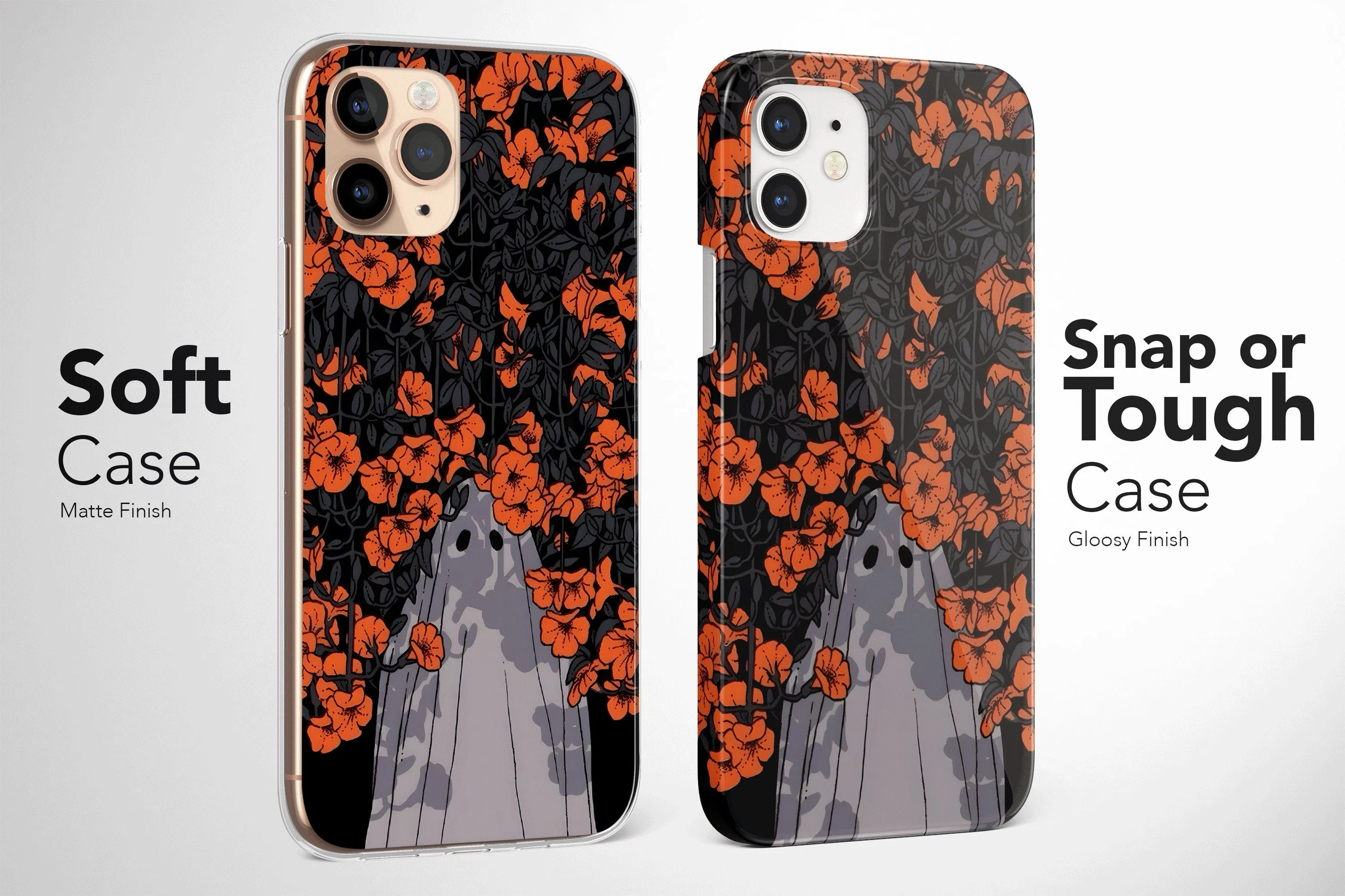 Ghost Phone Case Cover Gothic Spooky Art