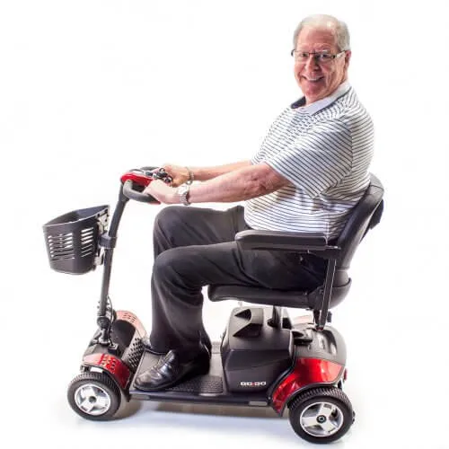 Go-Go Elite Traveller Plus 4 Wheel Travel Mobility Scooter