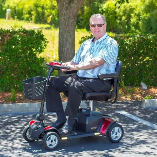 Go-Go Elite Traveller Plus 4 Wheel Travel Mobility Scooter