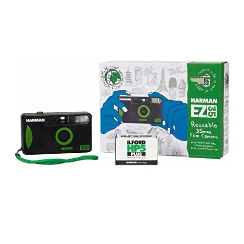 HARMAN technology EZ-35 Reusable 35mm Film Camera with One Roll of Film