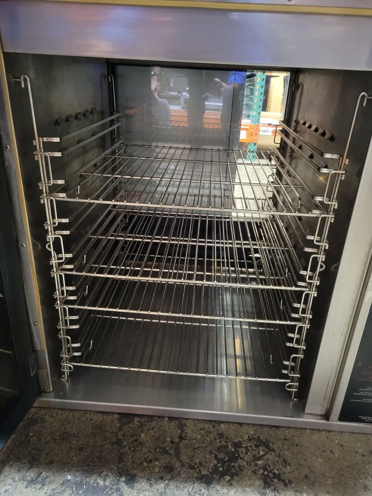 Henny Penny SCD-6 Rotisserie Base Warming Cabinet & Display Combo