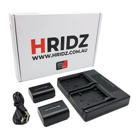 Hridz NP-FV50 Battery & Charger Pack for Sony FV50 FV60 FV70 HDR-XR150 XR160 XR260V XR350 XR550 Hridz NP-FV50 Battery & Charger Pack for Sony FV50 FV60 FV70 HDR-XR150 XR160 XR260V XR350 XR550