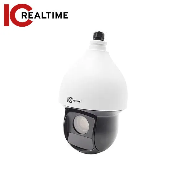 IC Realtime - HDEL-P2032X-IRW1 / 2MP HDAVS Full Size Starlight PTZ / 32X Optical Zoom / 492 Feet Smart IR / 24VDC (Wall Mount Included)