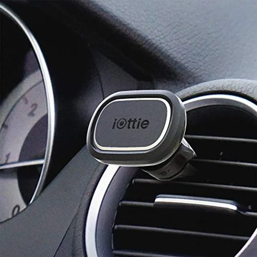 iOttie iTap 2 Magnetic Air Vent Car Mount Holder, Cradle for IPhone Xs Max R 8 Plus 7 Samsung Galaxy S10 E S9 S8 Plus Edge Note 9 & Other Smartphones