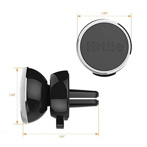 iOttie ITap Magnetic Air Vent Premium Mount Holder for Iphone XS Max R 8 Plus 7 Samsung Galaxy S10 E S9 S8 Plus Edge, Note 9 & Other Smartphone