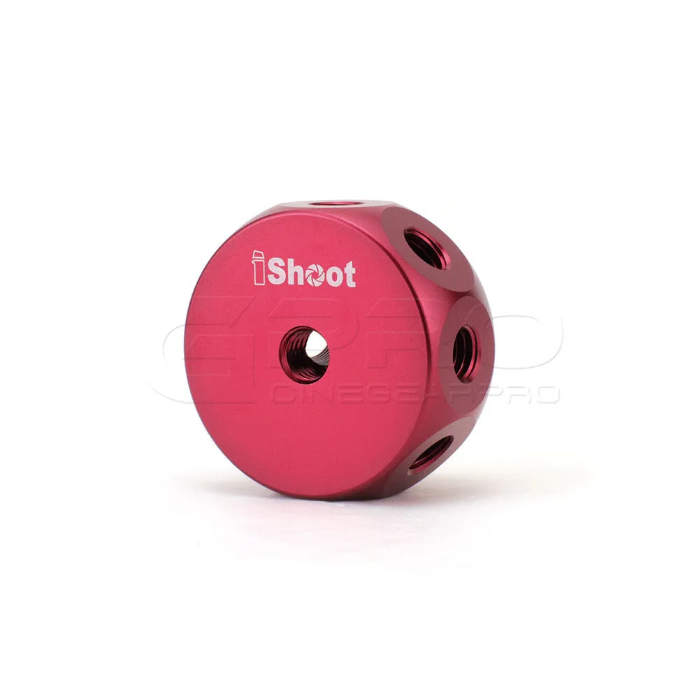 iShoot IS-MSQ Multifunctional Metal Magic Ball with 14 Standard 3/8” Screw Holes