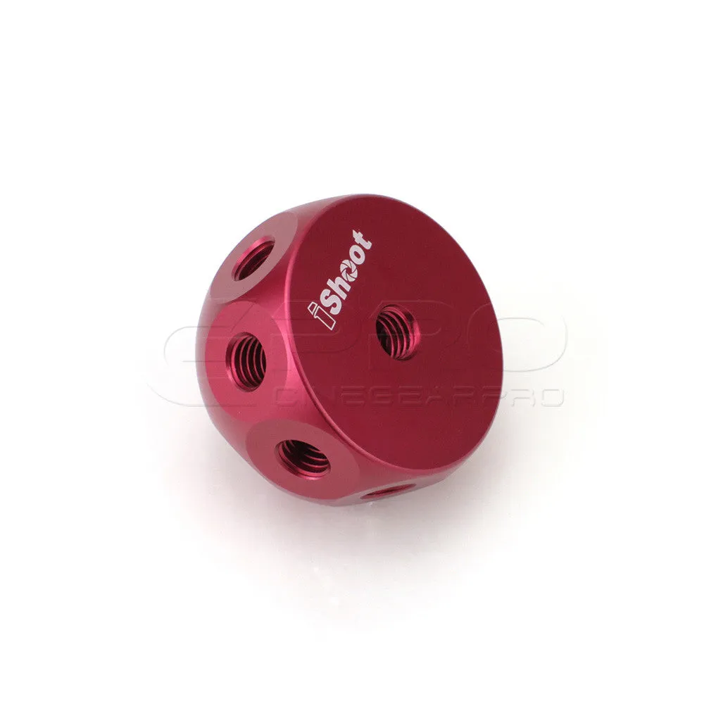 iShoot IS-MSQ Multifunctional Metal Magic Ball with 14 Standard 3/8” Screw Holes