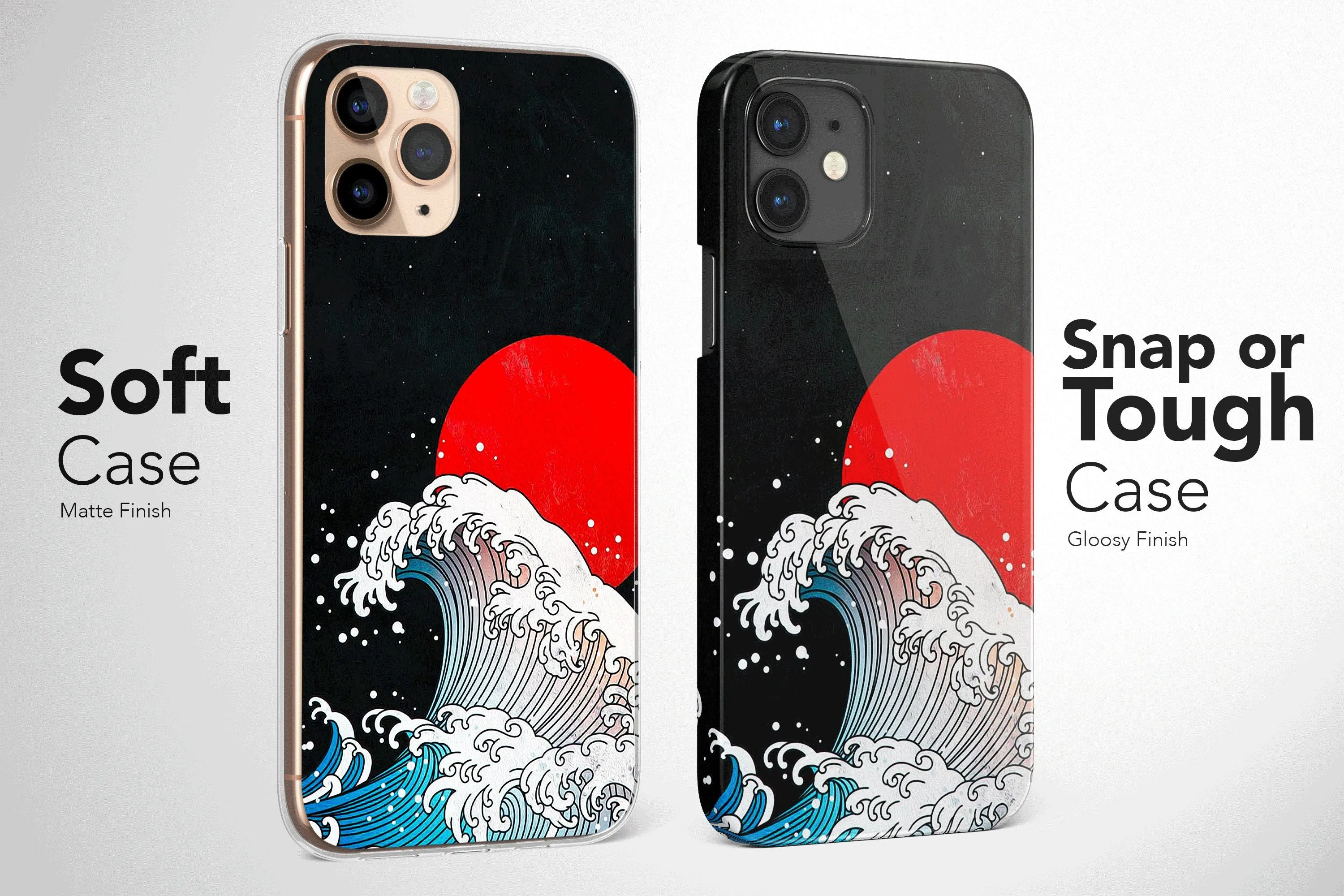 Japanese Wave Phone Case Kanagawa Cover
