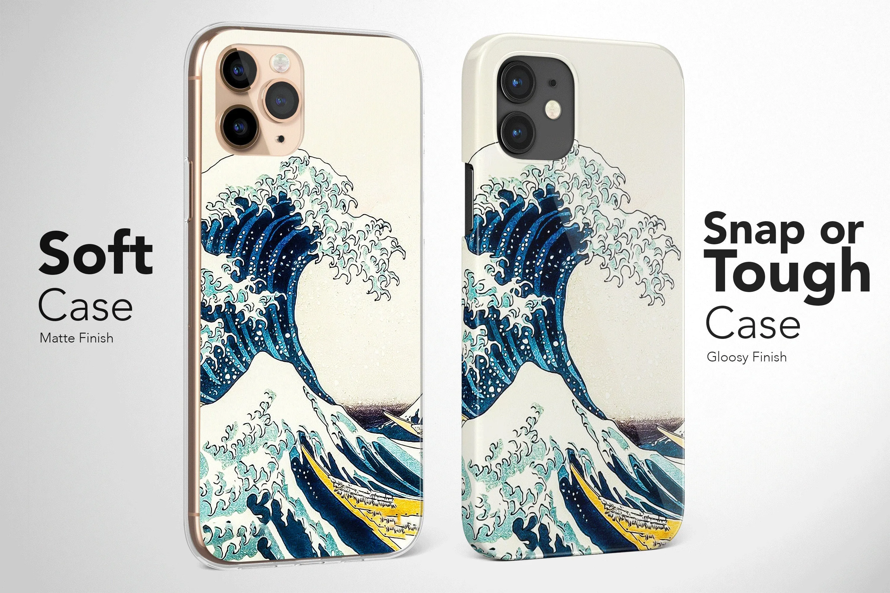 Japanese Wave Phone Case Kanagawa Cover