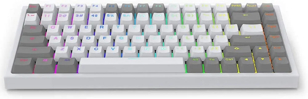 Keycool KC84 Keys Mechanical White Ash Wired Keyboard