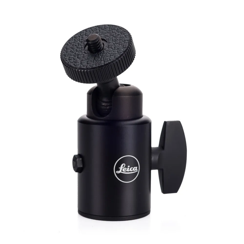 Leica Ball Head 18, Small Black Anodized Finish