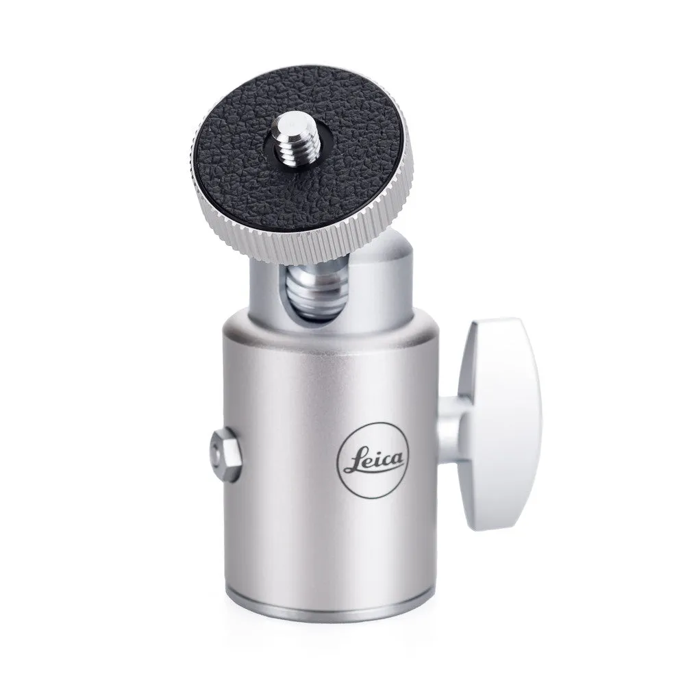 Leica Ball Head 18, Small Silver Anodized Finish
