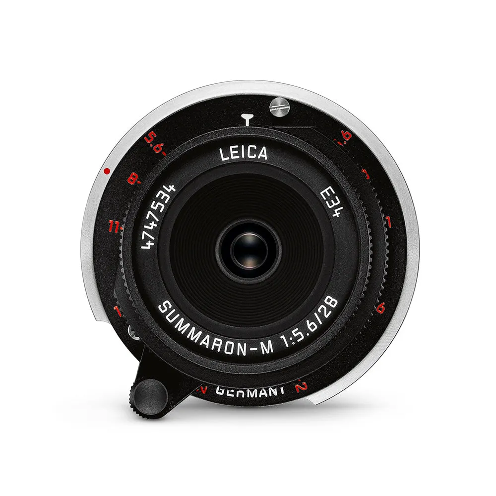 Leica Summaron-M 28mm f/5.6, matte black paint finish