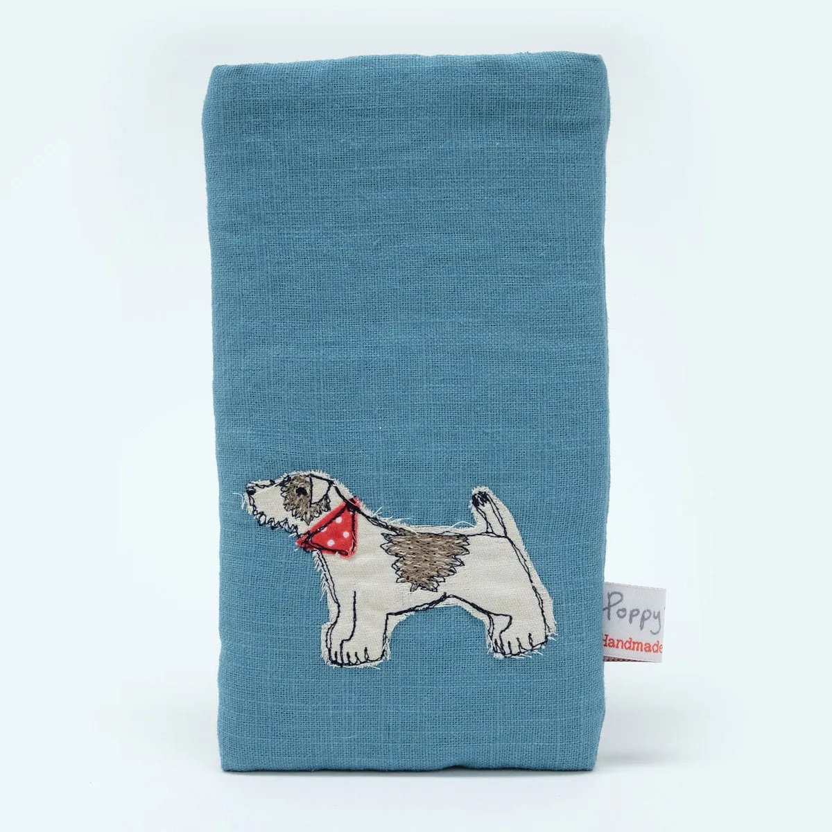 little dog - phone/glasses case