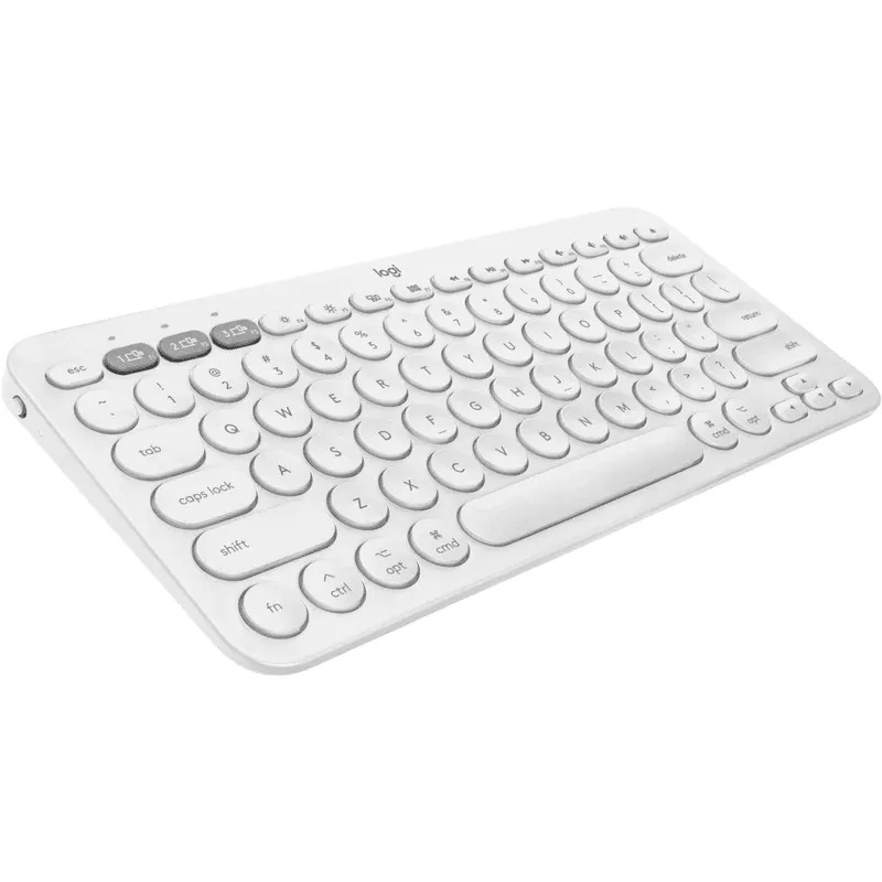 Logitech K380 Bluetooth Multi-Device Keyboard Apple Mac iPad Compact White
