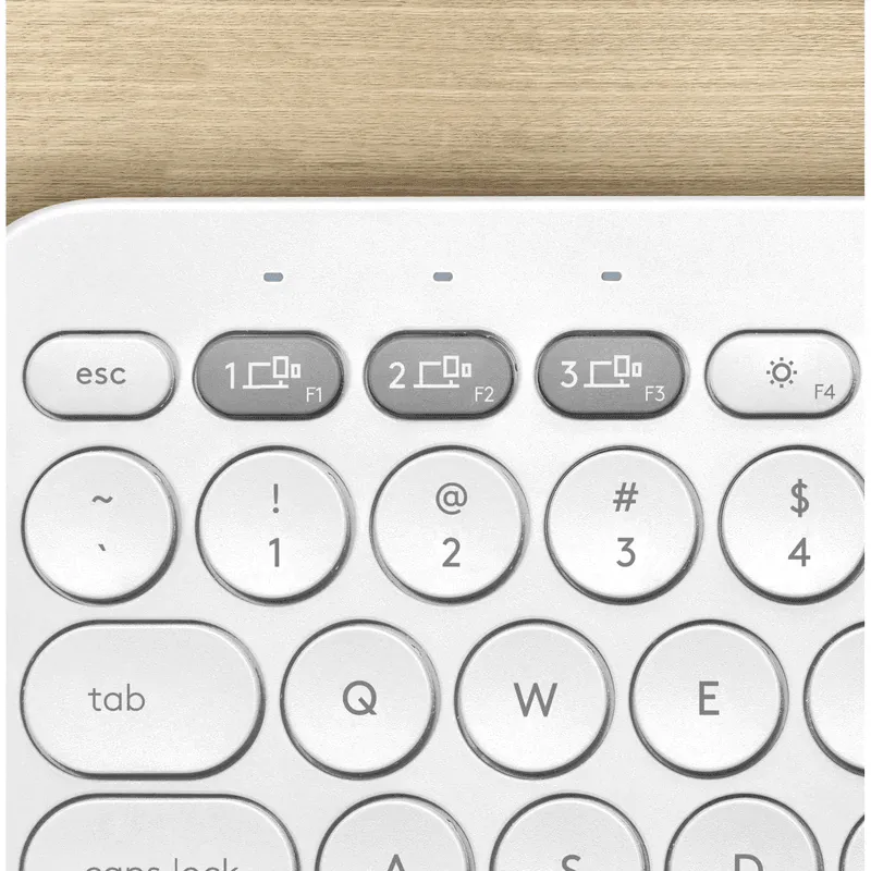 Logitech K380 Bluetooth Multi-Device Keyboard Apple Mac iPad Compact White