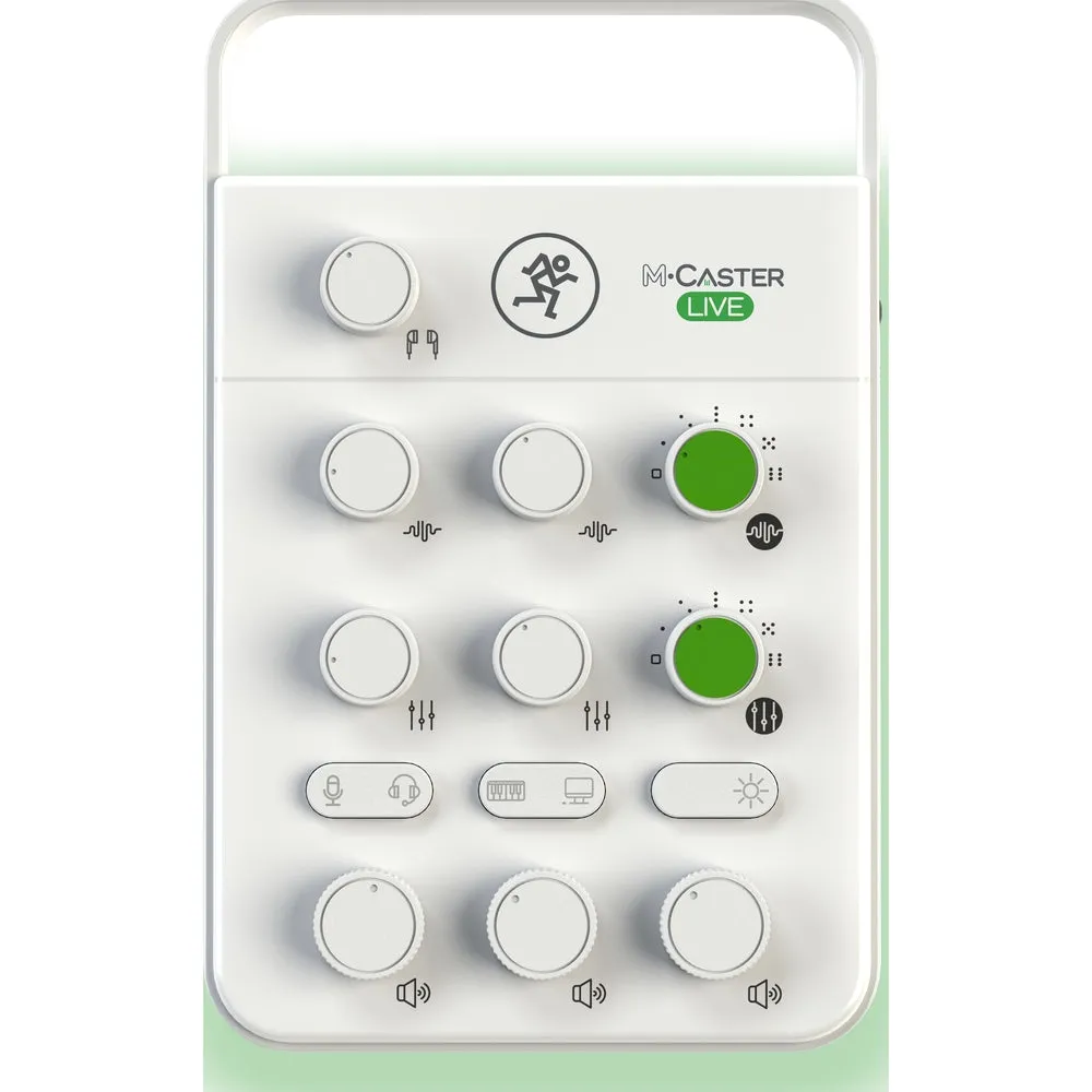 Mackie M-CASTER LIVE Portable Live Streaming Mixer - White