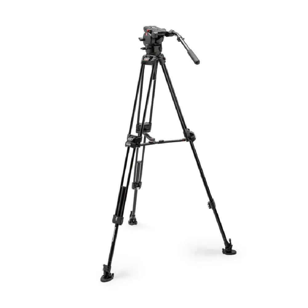 Manfrotto 526 P Video Head with 645 Fast Twin Aluminum Triprod