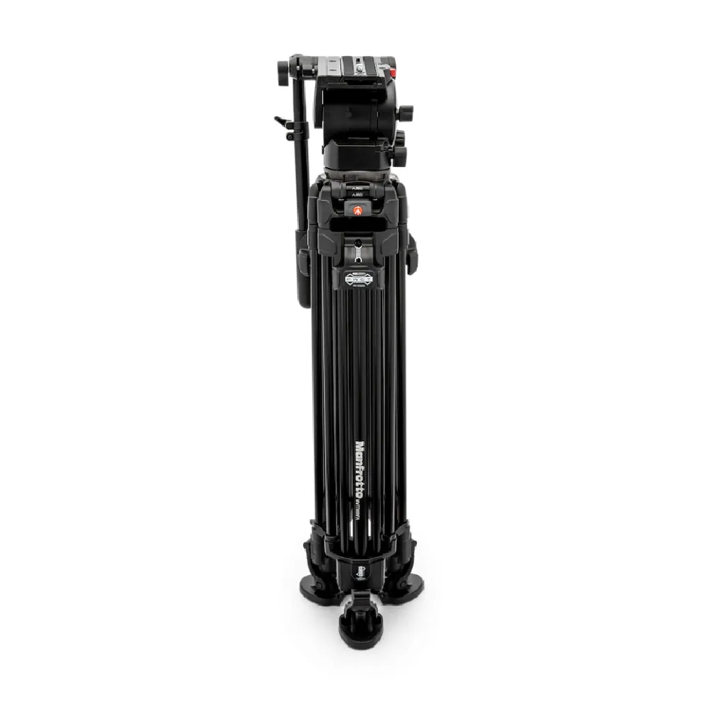 Manfrotto 526 P Video Head with 645 Fast Twin Aluminum Triprod