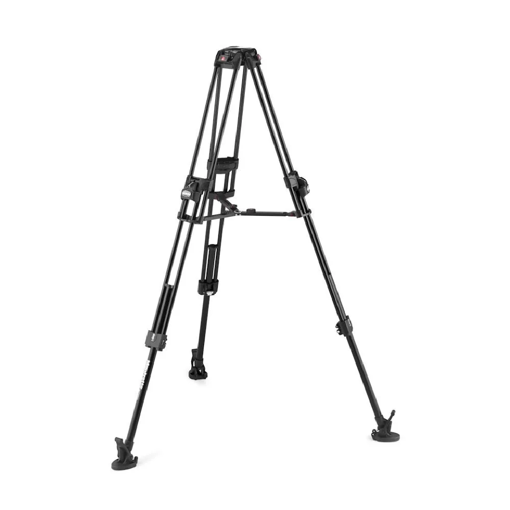 Manfrotto 526 P Video Head with 645 Fast Twin Aluminum Triprod