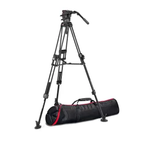 Manfrotto 526 P Video Head with 645 Fast Twin Aluminum Triprod