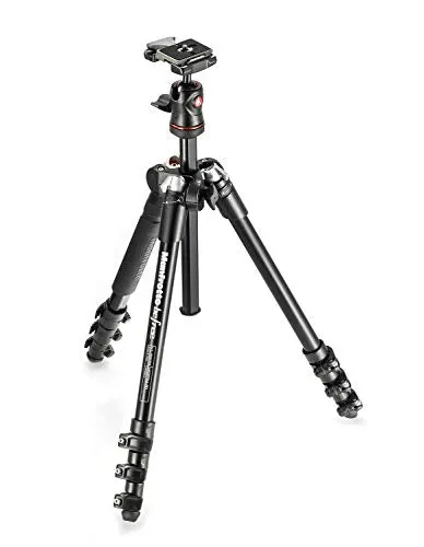 Manfrotto MKBFRA4-BH BeFree Compact Aluminum Travel Tripod Black