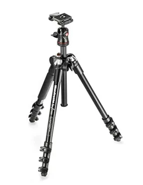 Manfrotto MKBFRA4-BH BeFree Compact Aluminum Travel Tripod Black
