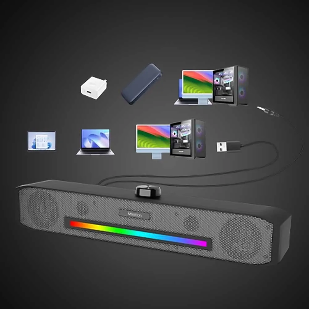 Meetion SP1001 RGB Speaker 2.0