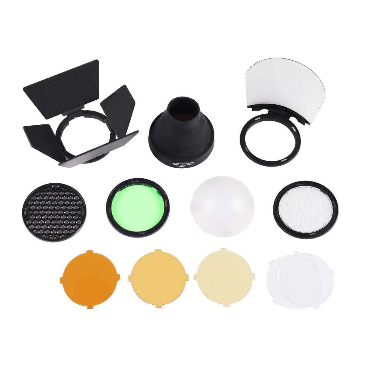 MF12 Macro Flash & Round Head Accessory Kit