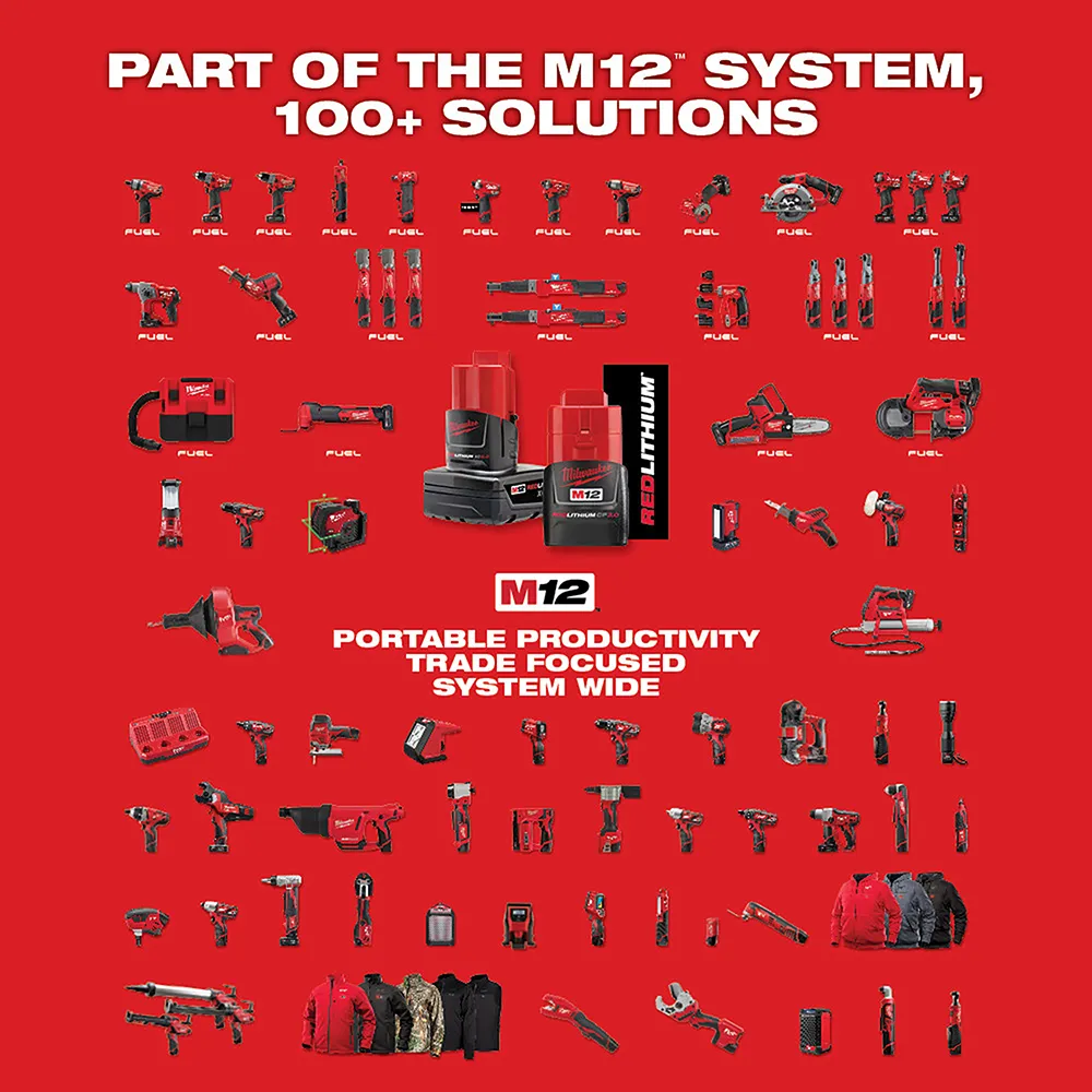 Milwaukee M12 600 Mcm Cable Cutter Kit