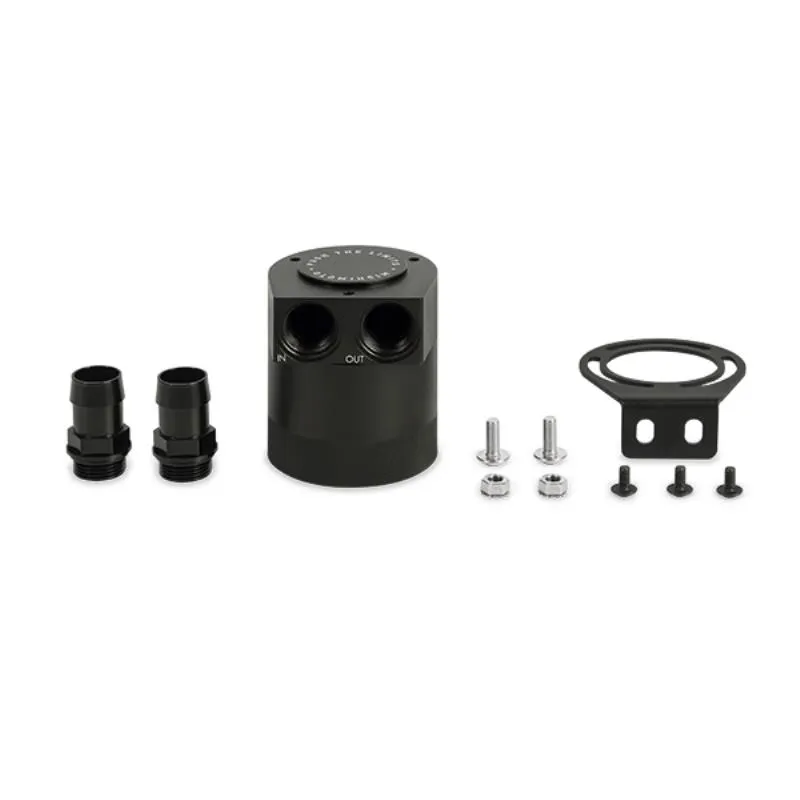 Mishimoto Universal High Flow Baffled Oil Catch Can Kit