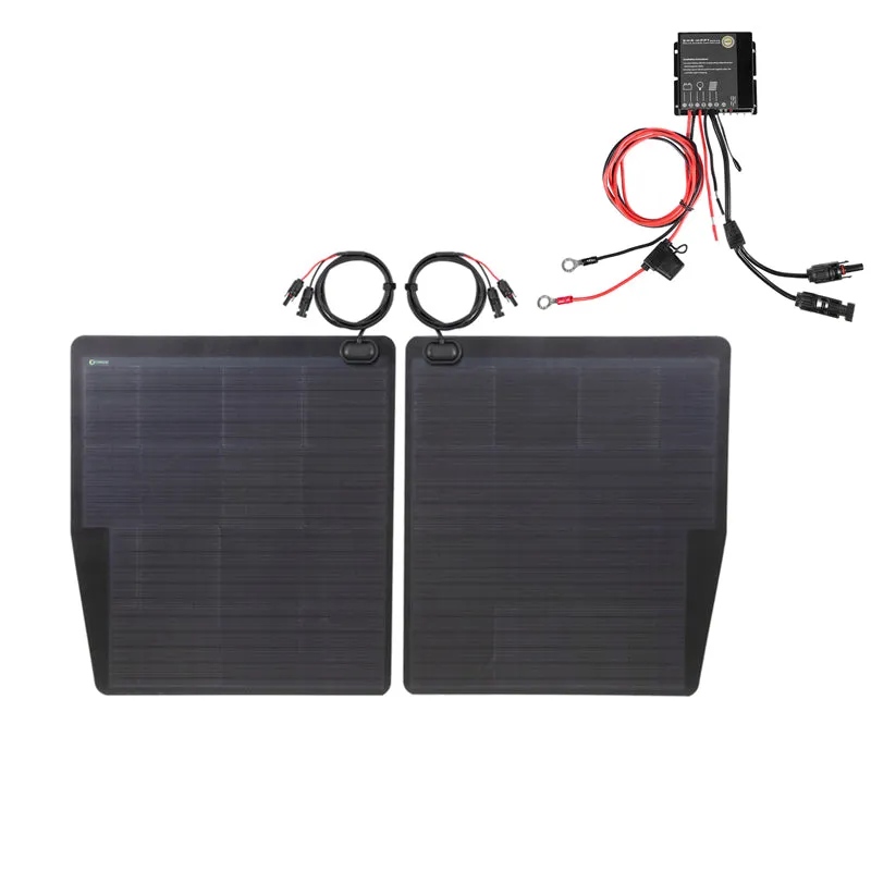 Mitsubishi Pajero Lensun 140W Hood/Bonnet Flexible Solar Panel