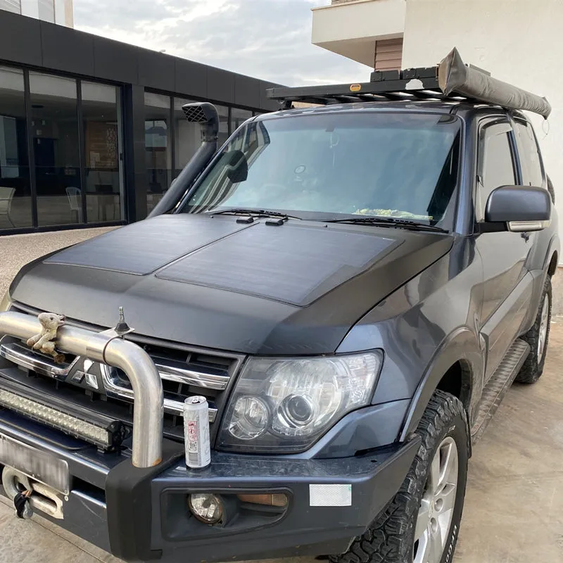 Mitsubishi Pajero Lensun 140W Hood/Bonnet Flexible Solar Panel