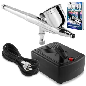 Multi-Purpose Dual-Action Airbrush Mini Compressor Kit