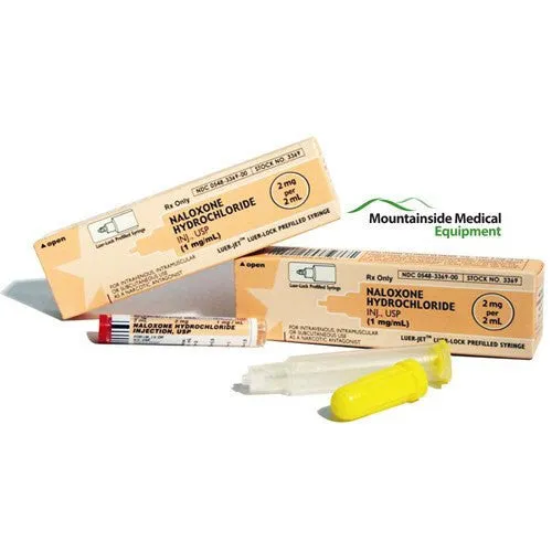 Naloxone Prefilled Syringe for Injection with Luer-Jet Connector 2 mL (Rx)