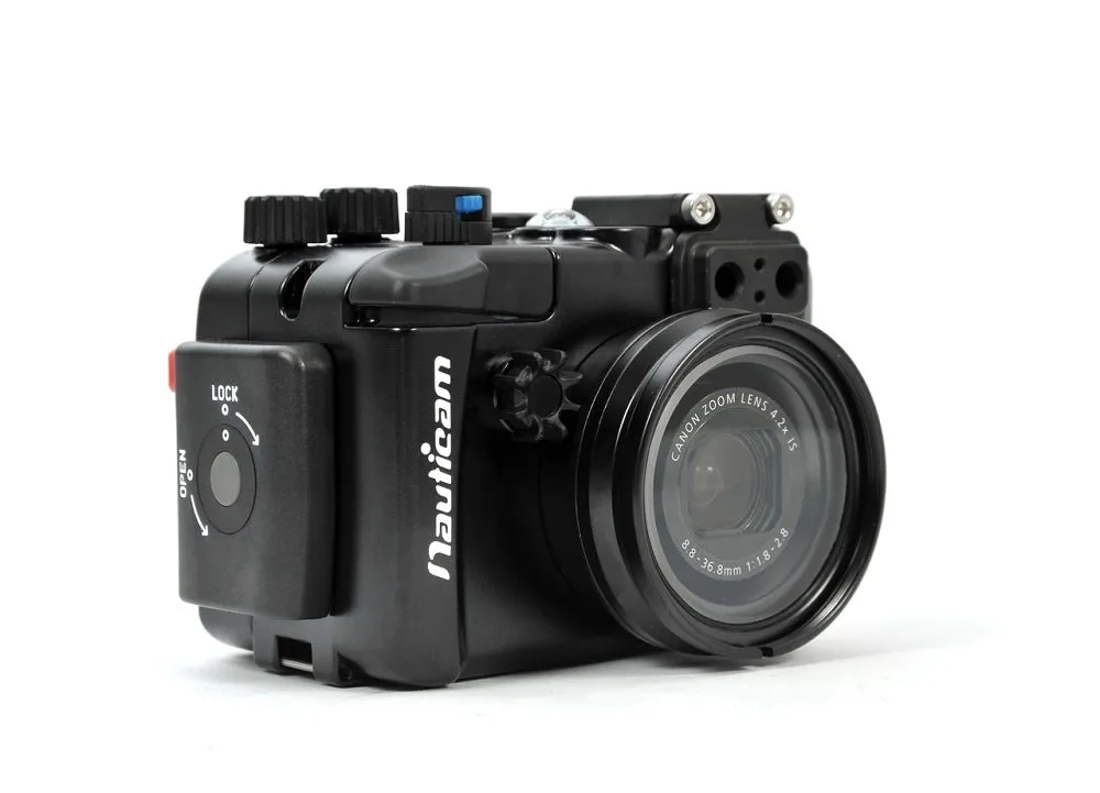 Nauticam NA-G7X, Superior Quality Underwater Housing for Canon PowerShot G7X - Ideal for Photography