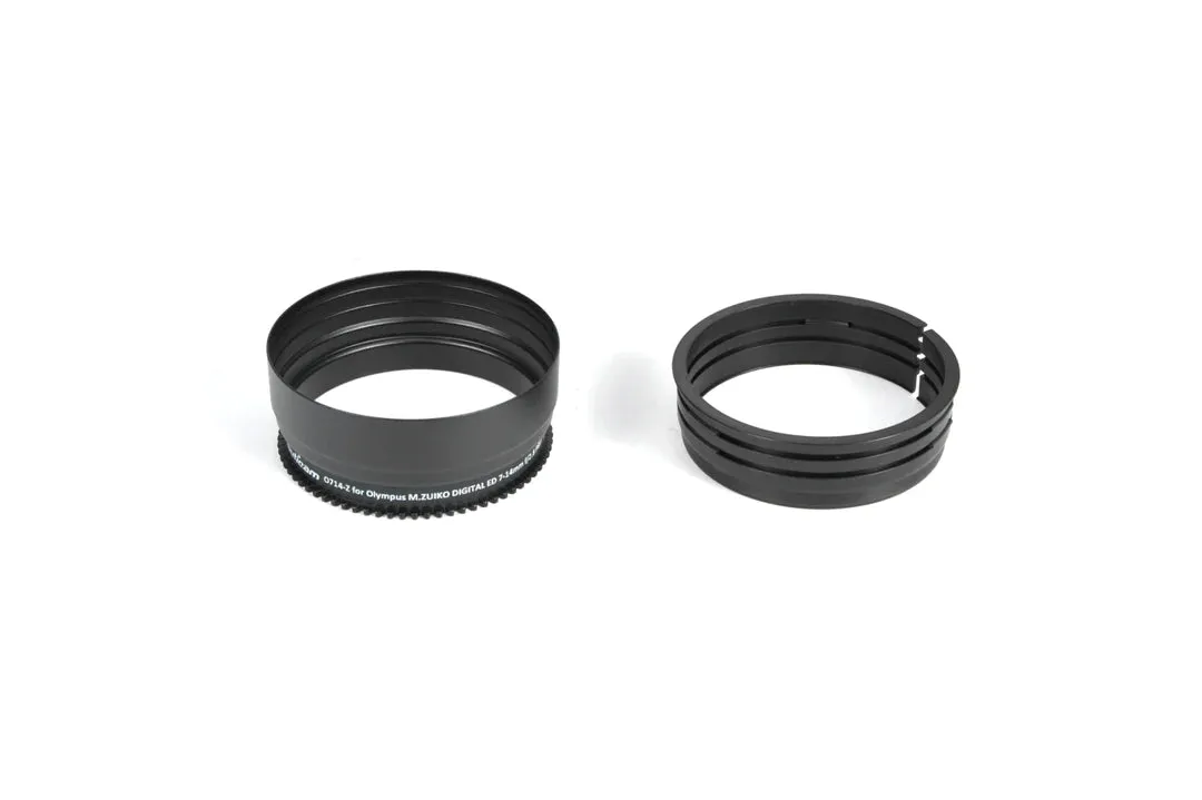 Nauticam P1442X-PZ Zoom Gear compatible with NA-GH5 ~for Panasonic Lumix G X Vario PZ 14-42mm F3.5-5.6 ASPH. POWER O.I.S.