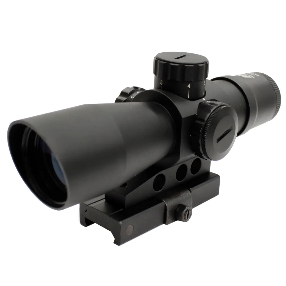 NcSTAR Gen 2 Mark III 4x32 Compact P4 Sniper Scope with QD Mount