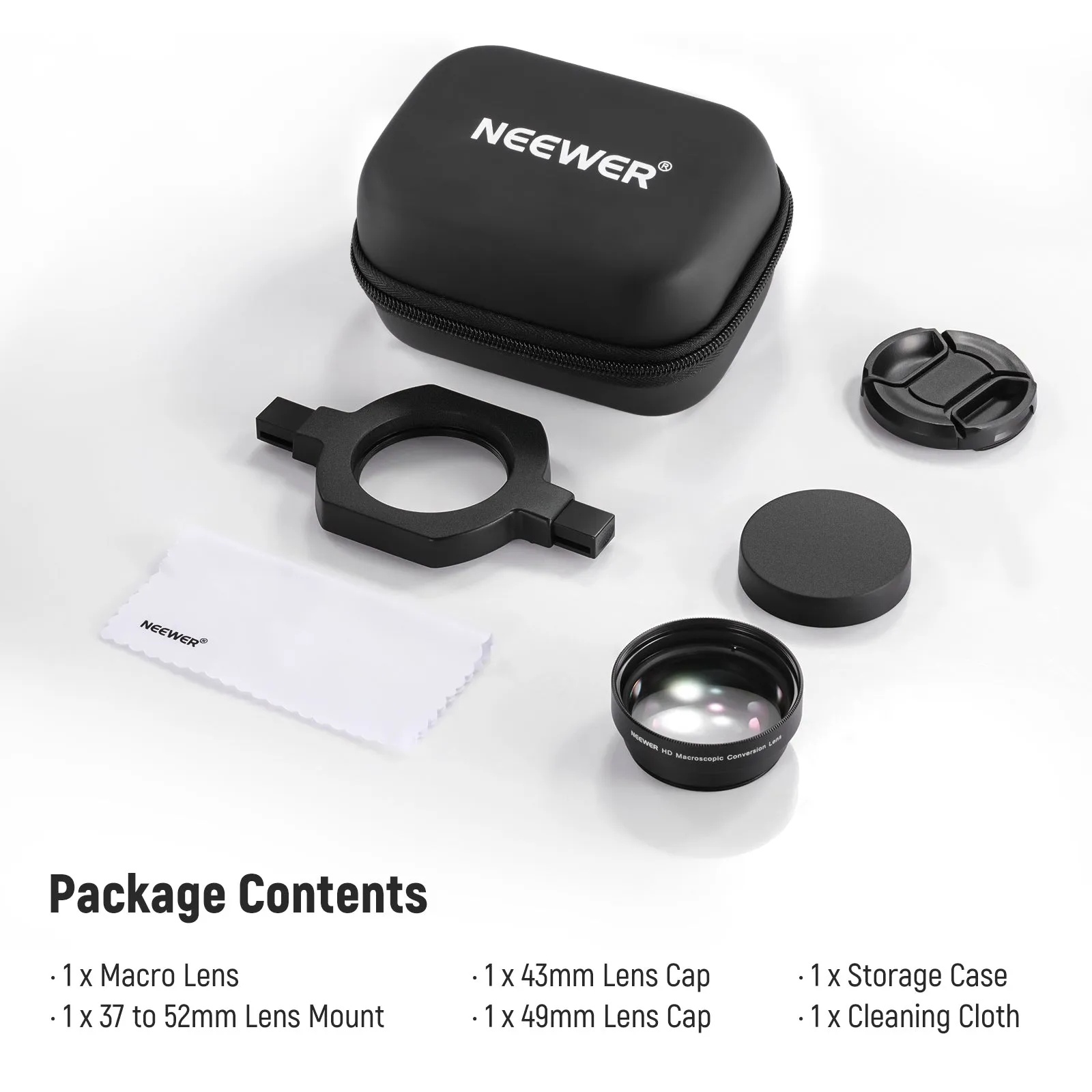 NEEWER LS-40 43mm HD Macro Lens